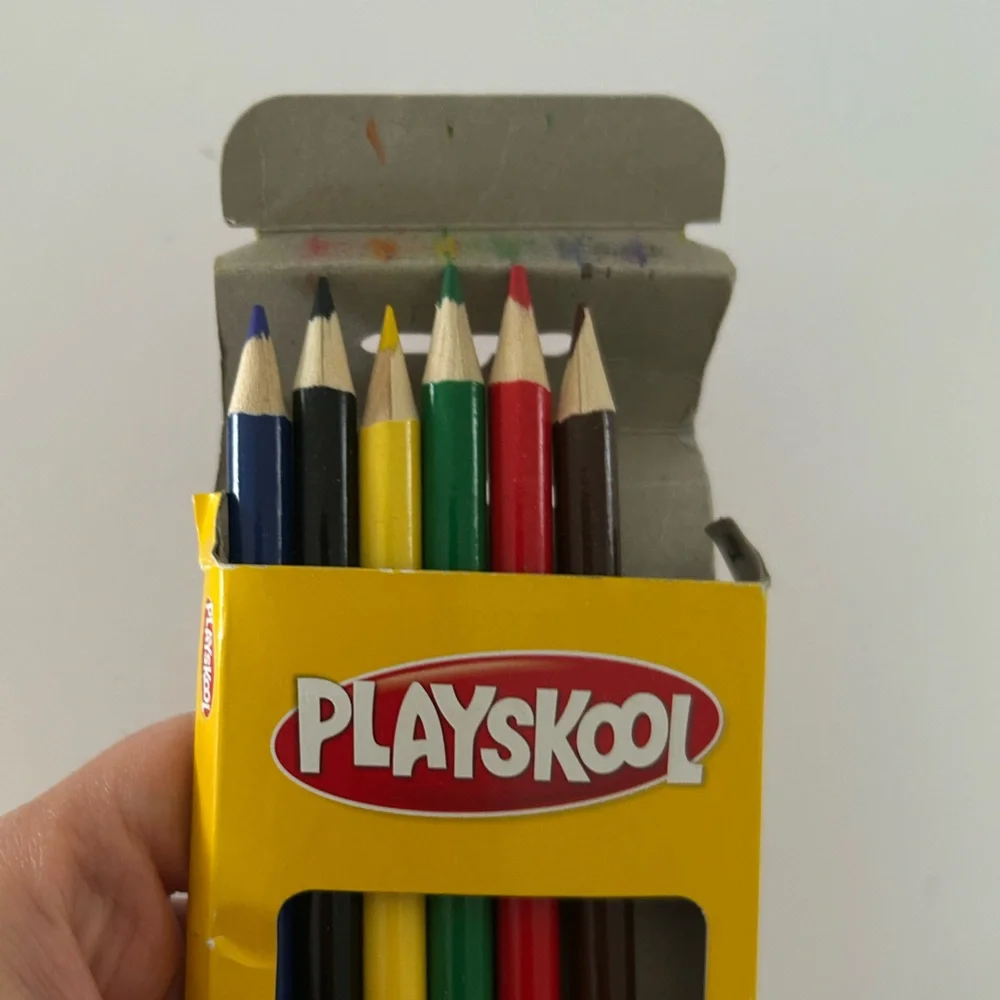 🦋 5/$25 - School Supplies: Color Pencils, Sticky Notes, Index Cards, Pink Eraser